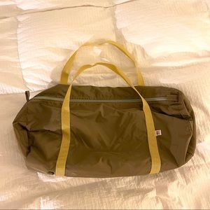 Navy Green Duffle Bag